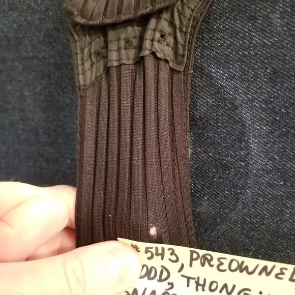 543 Preowned Nordstrom Intimates XS Black Bodysuit - Picture 13 of 13